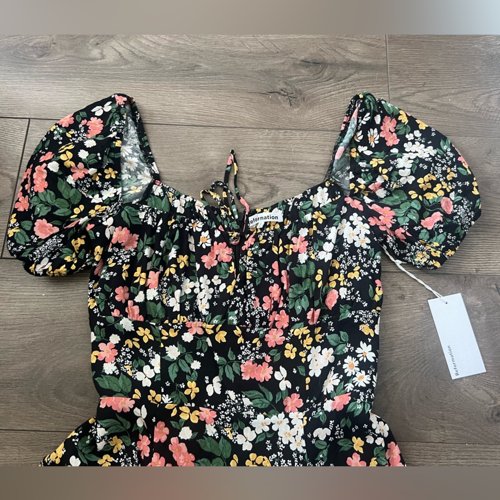 Reformation - Corbin Dress, NWT sz 6 - Picture 7 of 9